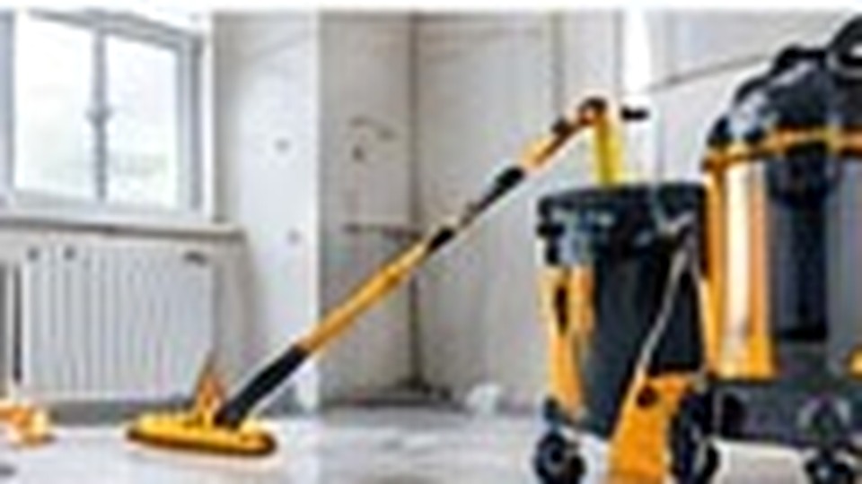 Matériel professionnel pour nettoyage après chantier